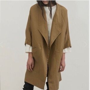 Clay Cotton Canvas Harper Jacket